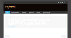 Desktop Screenshot of brainiacsfrommars.com